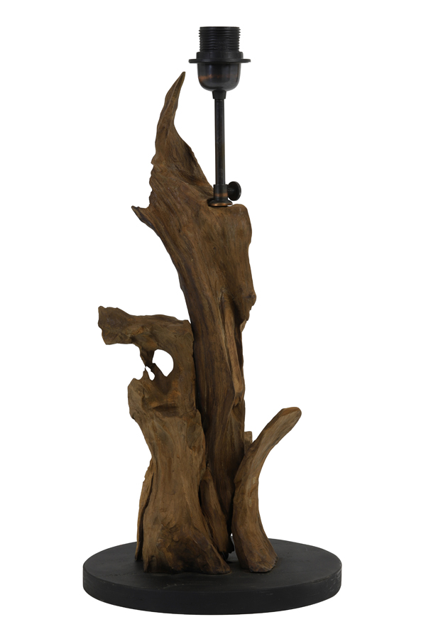 Light & Living - Lampvoet IKAL - 25x25x50 - Bruin
