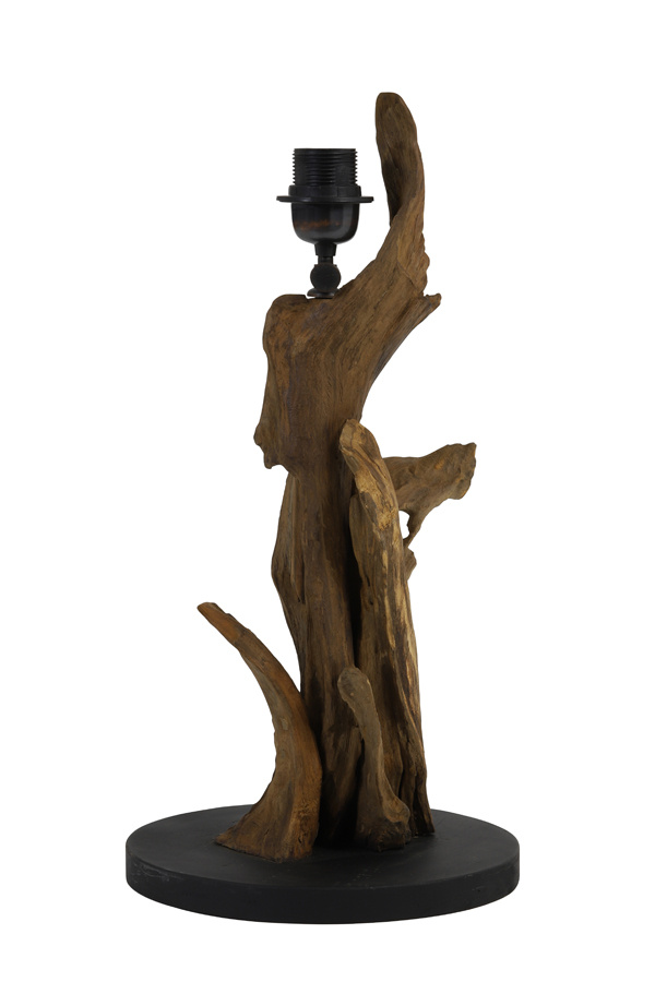 Light & Living - Lampvoet IKAL - 25x25x50 - Bruin