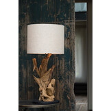 Light & Living - Lampvoet IKAL - 25x25x50 - Bruin