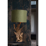 Light & Living - Lampvoet IKAL - 25x25x50 - Bruin