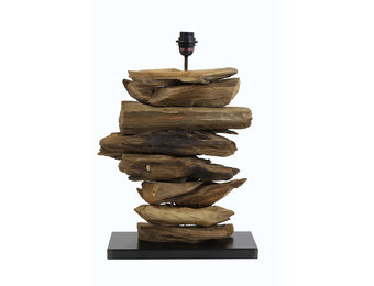 Light & Living - Lampvoet FURY - 46x17x60 - Bruin