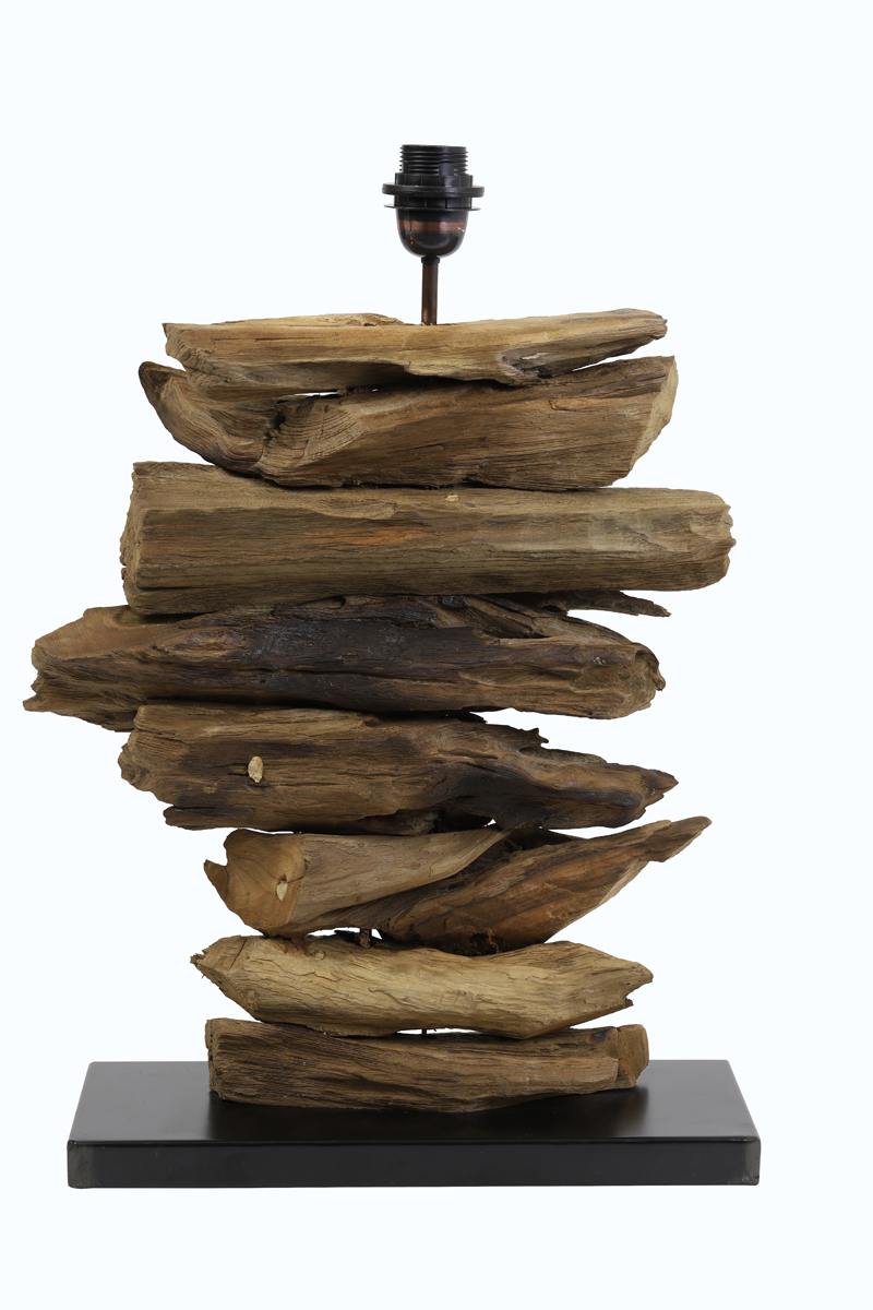 Light & Living - Lampvoet FURY - 46x17x60 - Bruin