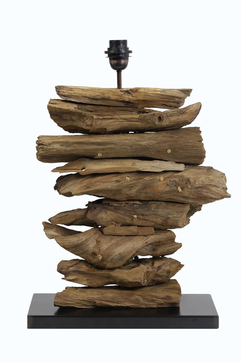 Light & Living - Lampvoet FURY - 46x17x60 - Bruin