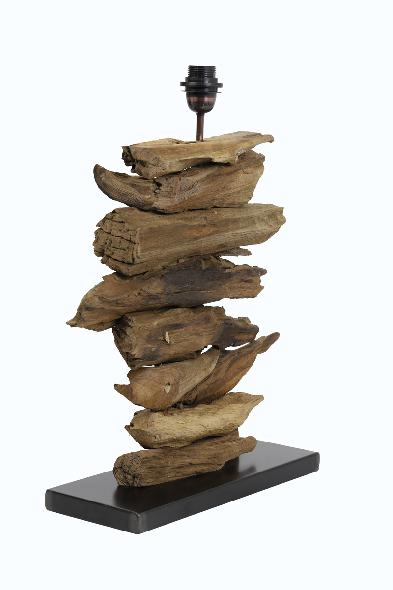 Light & Living - Lampvoet FURY - 46x17x60 - Bruin