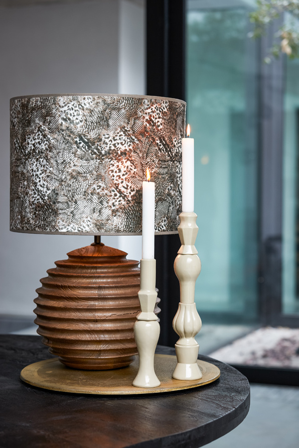 Light & Living - Lampvoet RENZO - 29x29x38 - Bruin