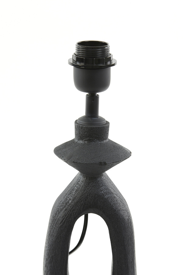 Light & Living - Lampvoet DJANGO - 11x9x45 - Zwart