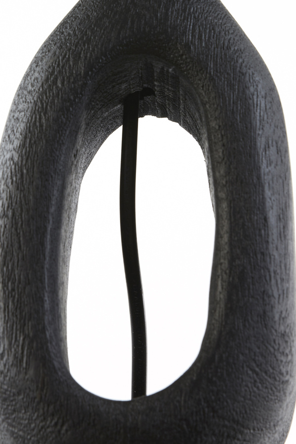 Light & Living - Lampvoet DJANGO - 11x9x45 - Zwart