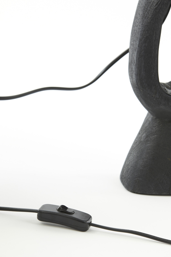 Light & Living - Lampvoet DJANGO - 11x9x45 - Zwart