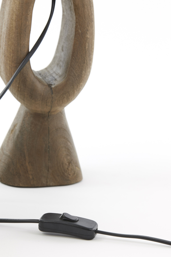 Light & Living - Lampvoet DJANGO - 11x9x45 - Bruin