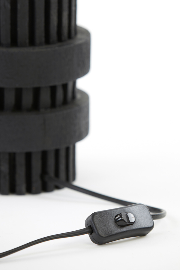 Light & Living - Lampvoet SAKURA - 15x15x30 - Zwart