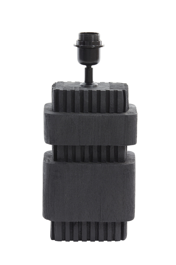 Light & Living - Lampvoet SAKURA - 17x13x37 - Zwart