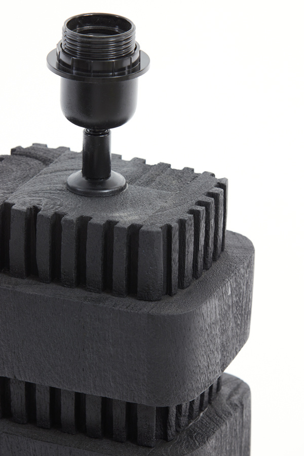 Light & Living - Lampvoet SAKURA - 17x13x37 - Zwart