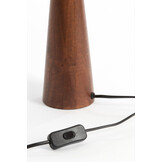 Light & Living - Lampvoet FESTINA - 9x9x40 - Bruin