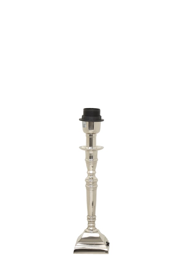 Light & Living - Lampvoet DELHI - 8x8x25 - Zilver