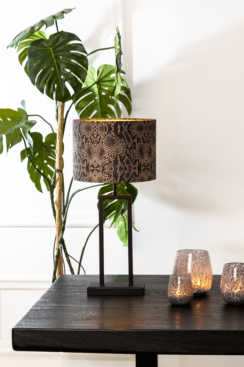 Light & Living - Lampvoet SHIVA - 20x10x41 - Zwart