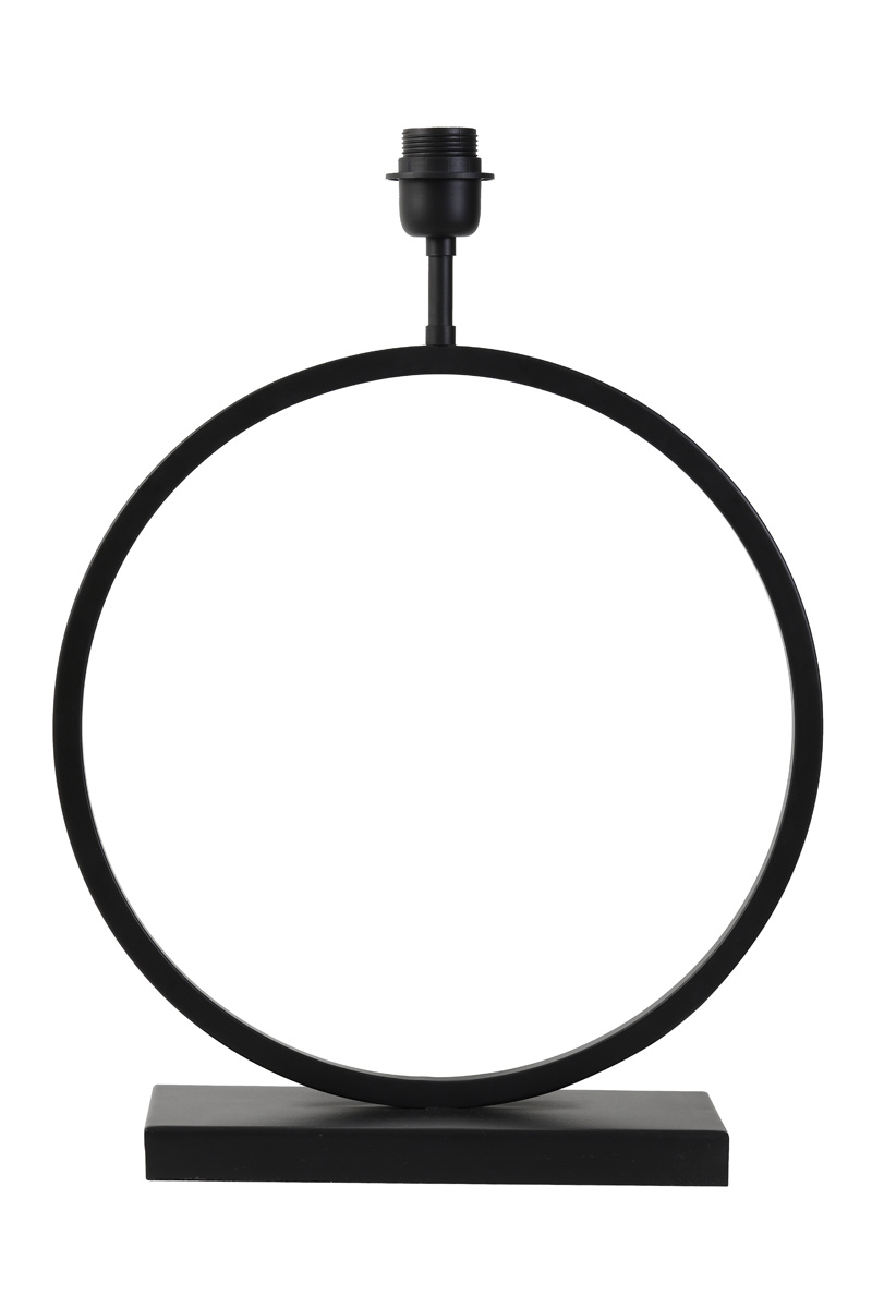 Light & Living - Lampvoet LIVA - 40x12.5x52 - Zwart