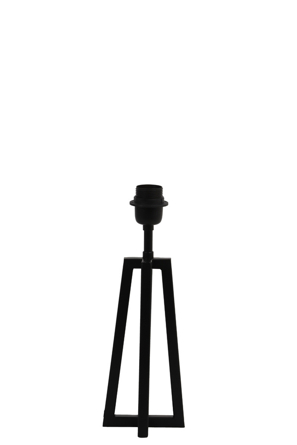 Light & Living - Lampvoet MILEY - 11.5x11.5x31 - Zwart