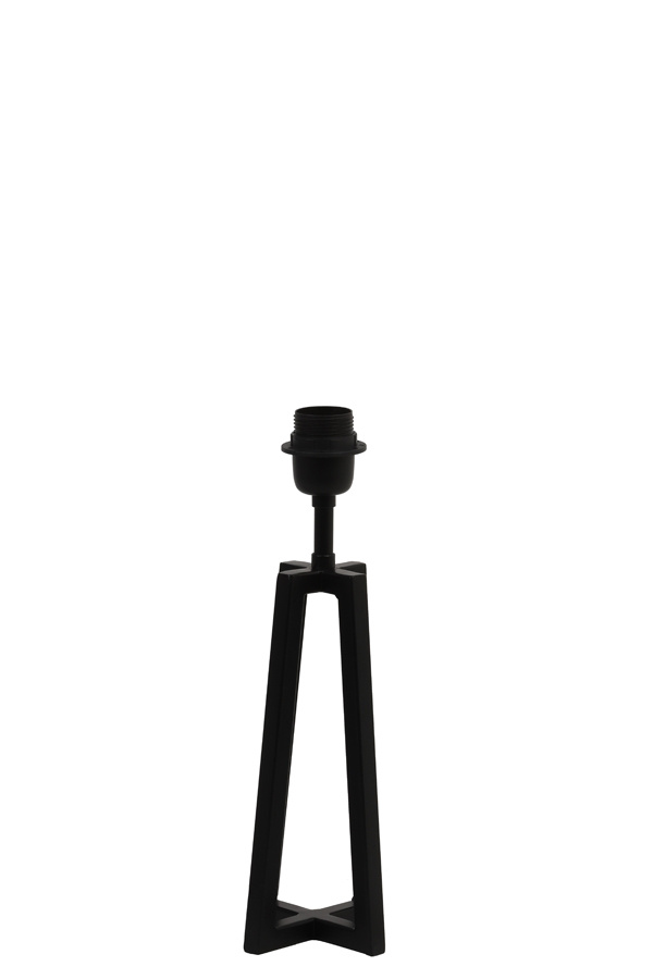 Light & Living - Lampvoet MILEY - 11.5x11.5x31 - Zwart