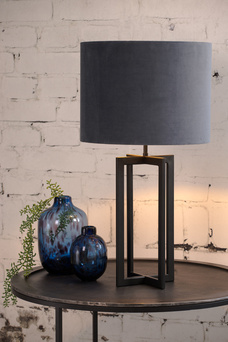 Light & Living - Lampvoet MACE - 21x21x46 - Zwart