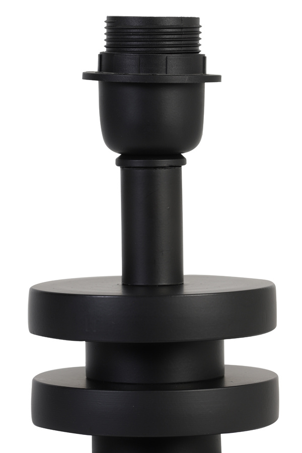 Light & Living - Lampvoet DESLEY - 10.5x10.5x36 - Zwart