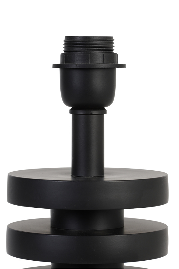 Light & Living - Lampvoet DESLEY - 12.5x12.5x40 - Zwart