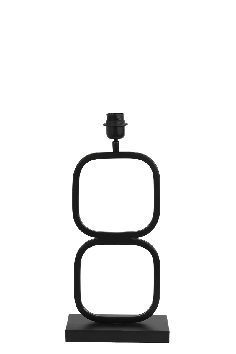 Light & Living - Lampvoet LUTIKA - 23x11.5x46 - Zwart