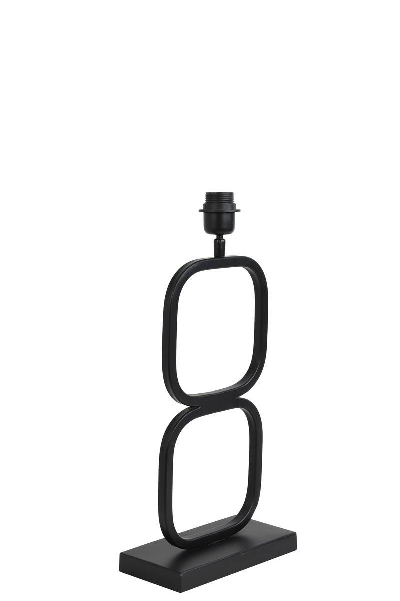 Light & Living - Lampvoet LUTIKA - 23x11.5x46 - Zwart