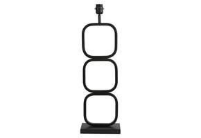 Light & Living - Lampvoet LUTIKA - 23x11.5x69 - Zwart