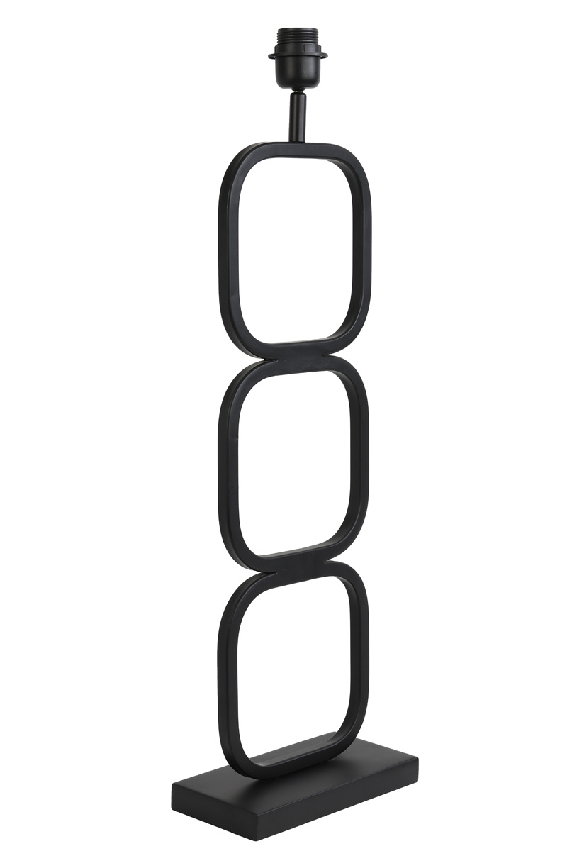 Light & Living - Lampvoet LUTIKA - 23x11.5x69 - Zwart