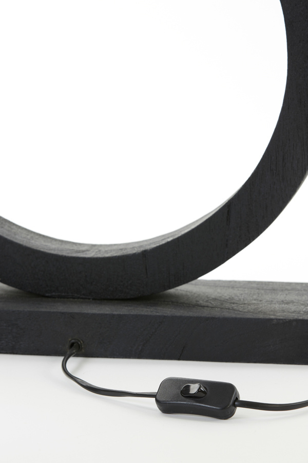 Light & Living - Lampvoet TINAR - 41x13x55 - Zwart