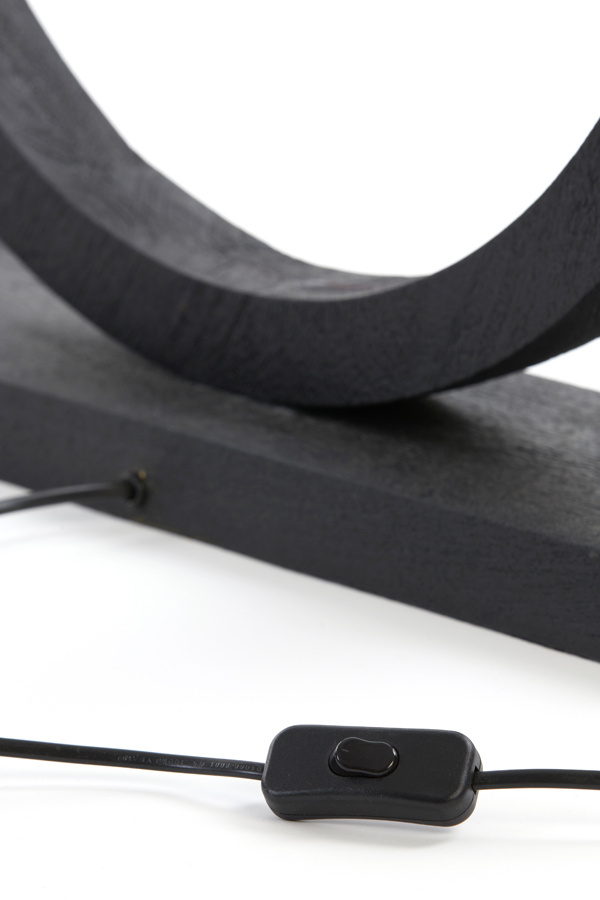 Light & Living - Lampvoet TINAR - 51x13x64 - Zwart