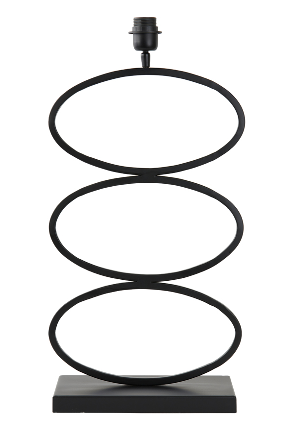 Light & Living - Lampvoet STELIUS - 33x17x59 - Zwart