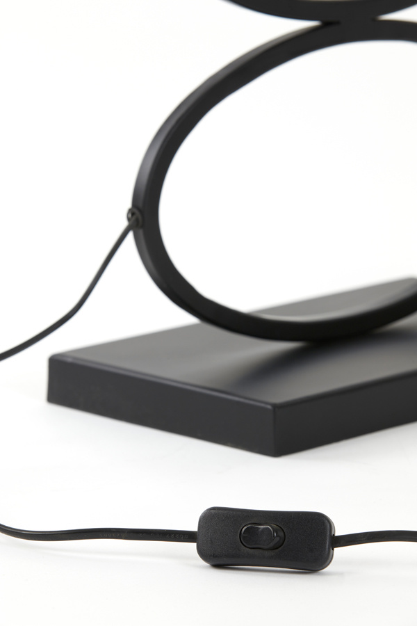 Light & Living - Lampvoet STELIUS - 33x17x59 - Zwart