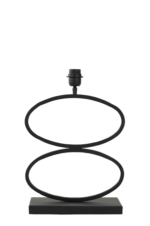 Light & Living - Lampvoet STELIUS - 33x17x42 - Zwart