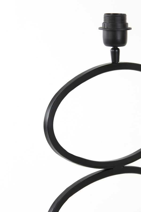 Light & Living - Lampvoet STELIUS - 33x17x42 - Zwart