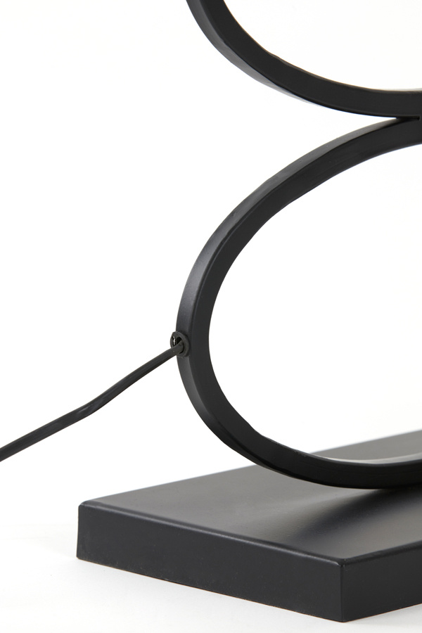 Light & Living - Lampvoet STELIUS - 33x17x42 - Zwart