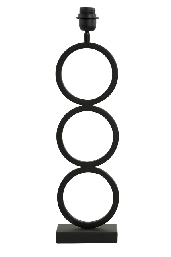 Light & Living - Lampvoet STELIOS - 15x10x51 - Zwart