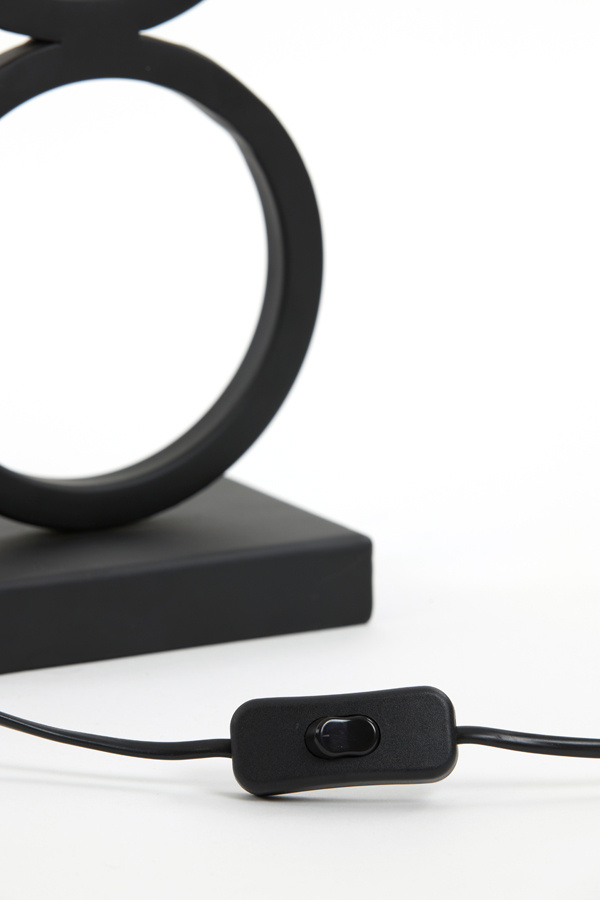 Light & Living - Lampvoet STELIOS - 15x10x51 - Zwart