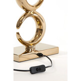 Light & Living - Lampvoet MAAN - 23x13x65 - Goud