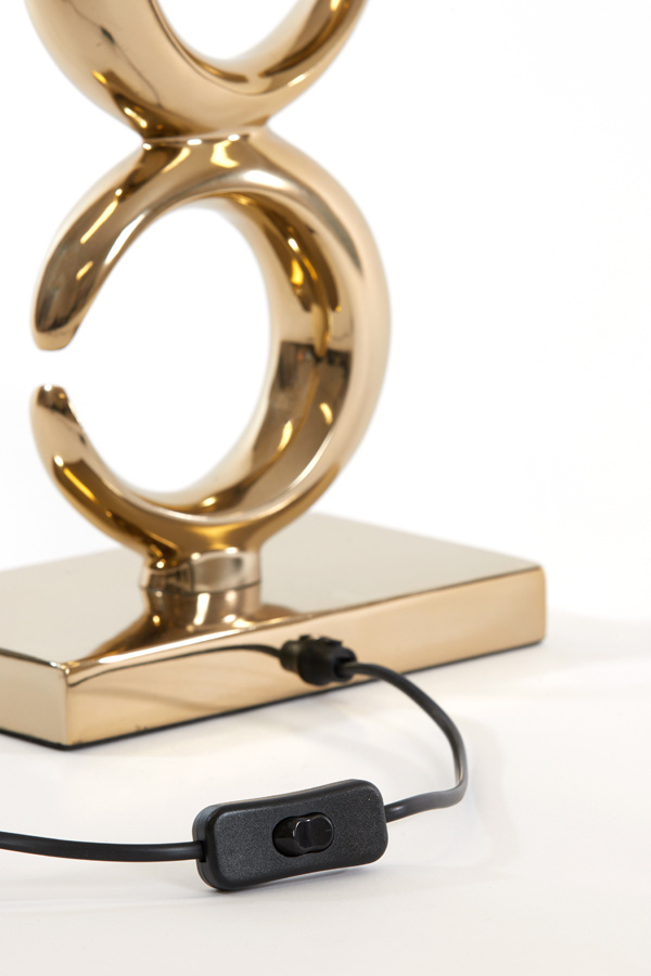 Light & Living - Lampvoet MAAN - 23x13x65 - Goud