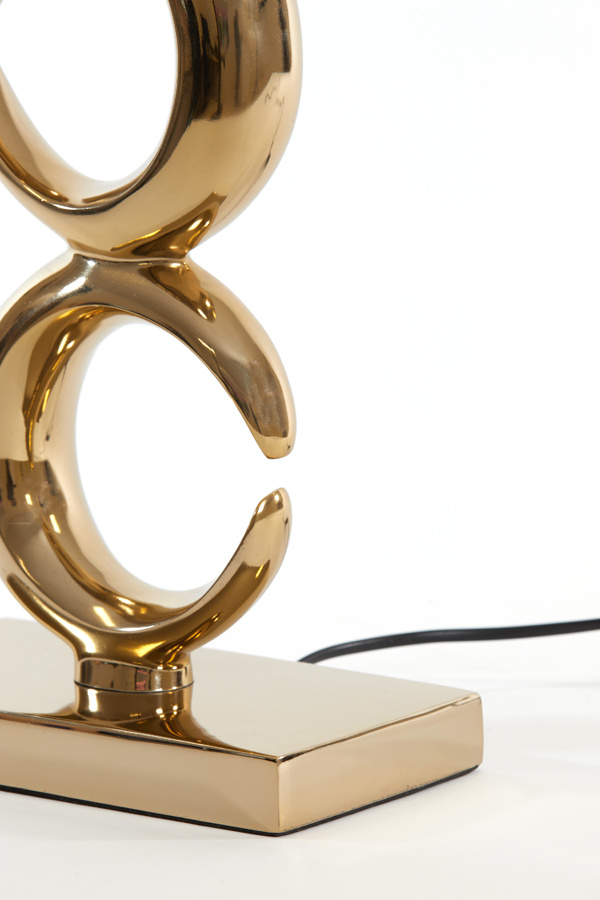 Light & Living - Lampvoet MAAN - 23x13x65 - Goud