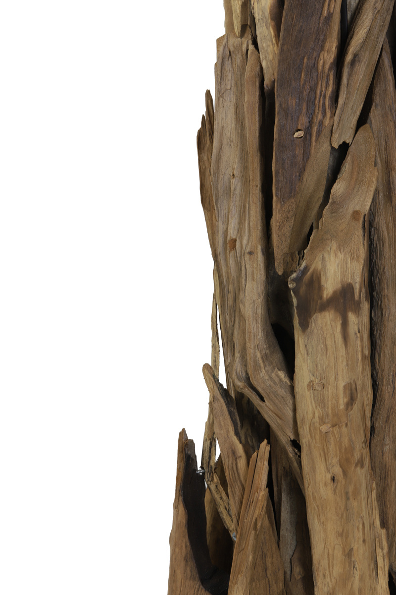 Light & Living - Vloerlamp MARGRET  - 45x45x165cm - Bruin