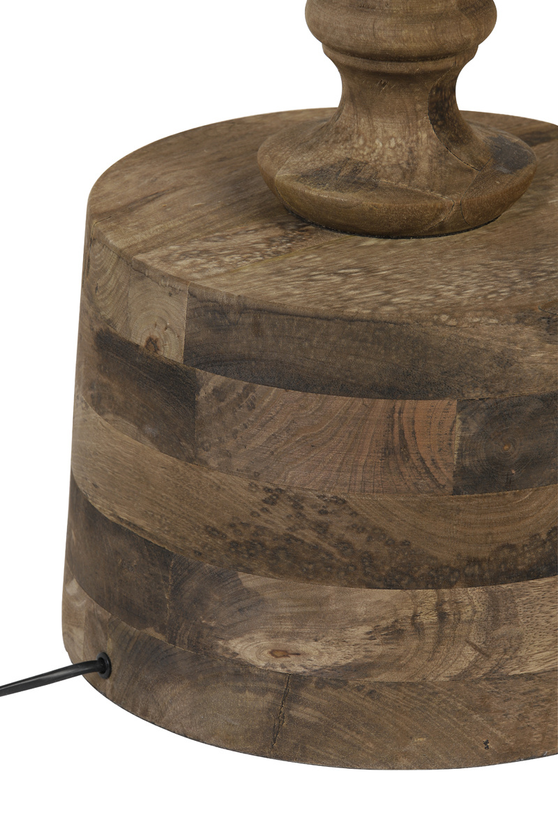 Light & Living - Vloerlamp RONIN  - 29x29x135cm - Bruin