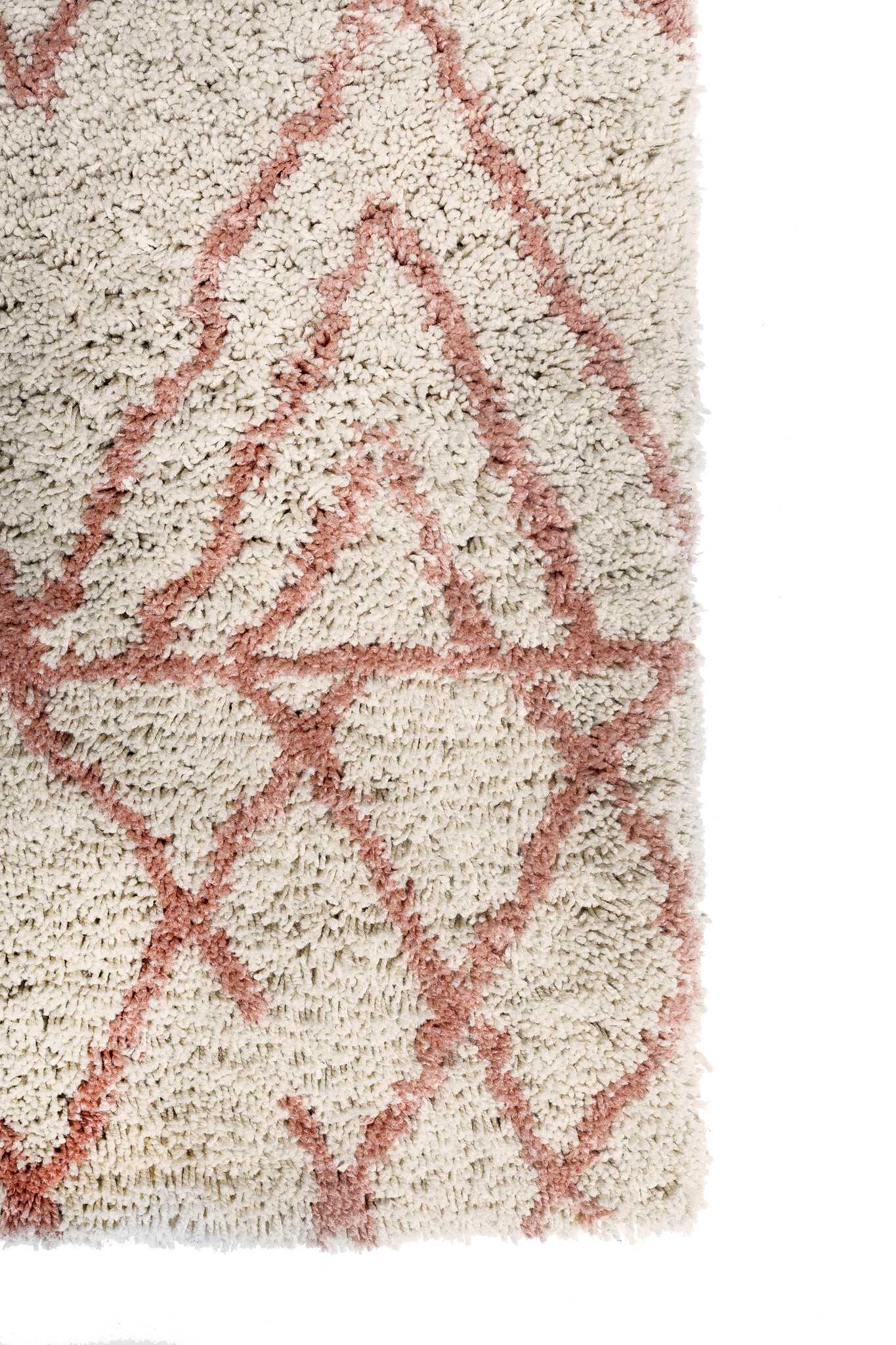 Hoyz Collection - Vloerkleed C712 Naturel/roze - 200x300x3