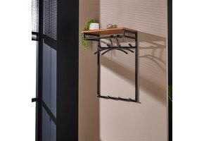 Hoyz - Kapstok Custom - 2x4 Haken - Acacia naturel