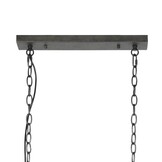 Hoyz - Hanglamp - Ø20 cm Cilindervormige Hanglamp - Industrieel - Gaas