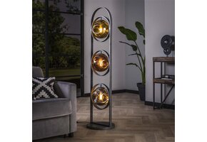 Hoyz - Vloerlamp Stellar 3 Lampen Oud zilver