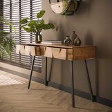 Hoyz - Kaptafel Demn - Massief Acaciahout - 120cm