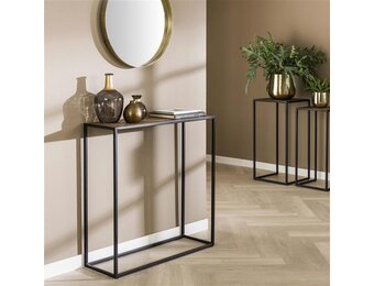 Hoyz - Haltafel iron metallic - Brons antiek