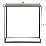 Hoyz - Haltafel iron metallic - Brons antiek